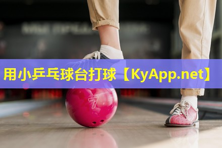 用小乒乓球台打球