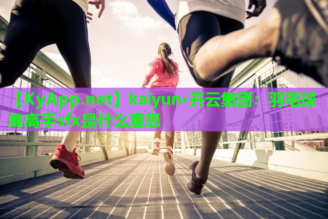 kaiyun·开云集团：羽毛球高高手sfx是什么意思