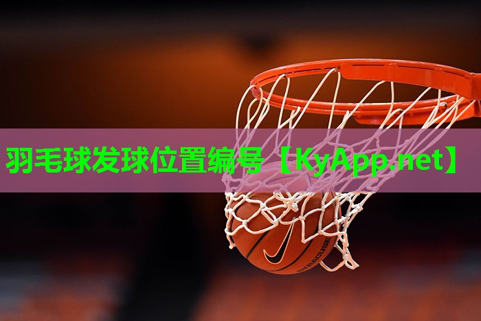 羽毛球发球位置编号
